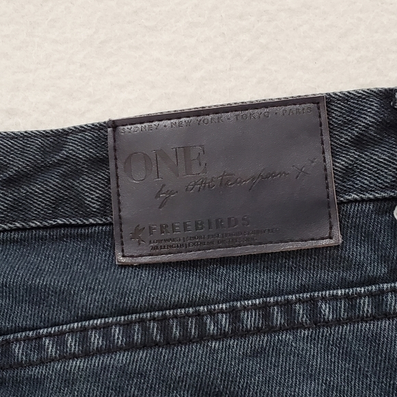 One Teaspoon Black Freebirds Distressed Jeans Size 25 - Picture 11 of 13